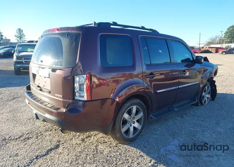 2013 Honda Pilot Touring from USA, damaged, VIN 5FNYF3H92DB025561